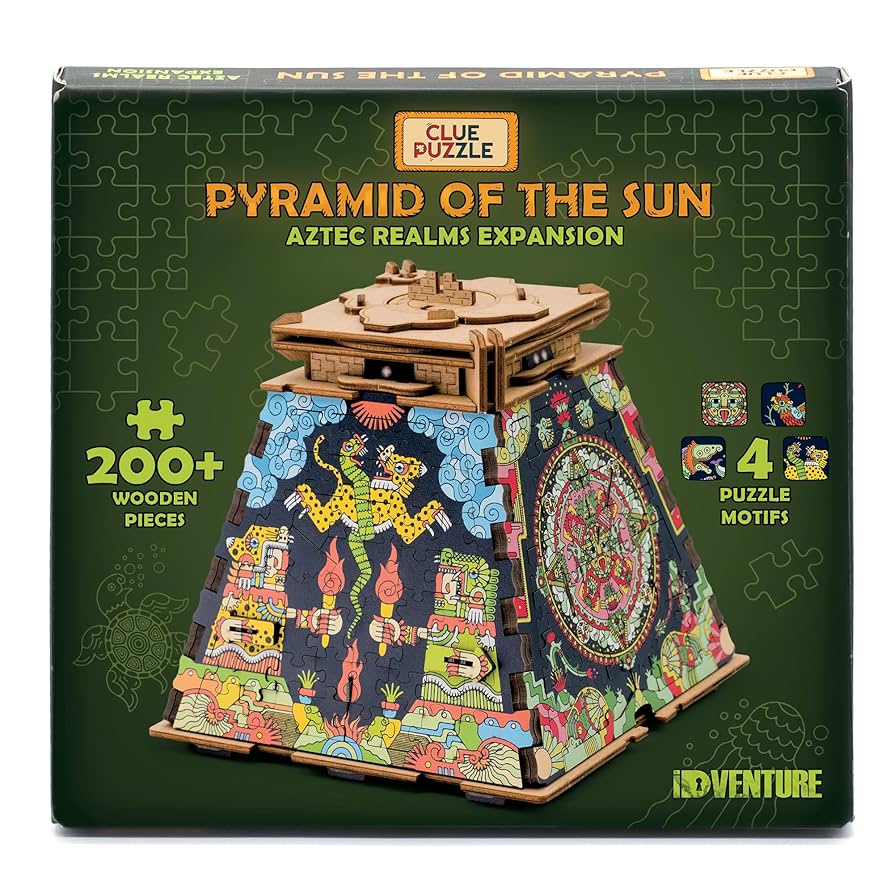 IDventure CluePuzzle オマケ付き Cluepuzzle - Pyramid of the Sun. Jigsaw puzzle box, 49,99 €